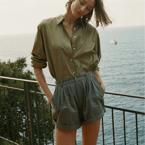 Doen Paige Shorts Lagoon - Picture 2 of 6